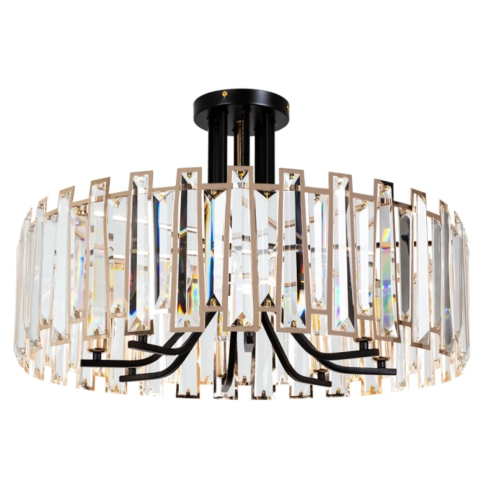 Люстра потолочная Arte Lamp AMBER A1028PL-8BK