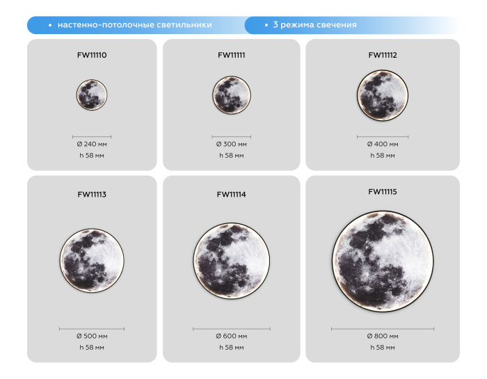 Настенно-потолочный светодиодный светильник Ambrella light FW11113