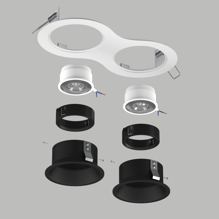 Комплект со светильником Lightstar Domino D6260707WMOD