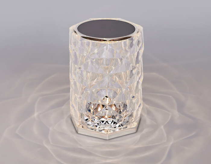 Настольная светодиодная лампа с сенсорным выключателем и встроенной аккумуляторной батареей Ambrella light DE8011