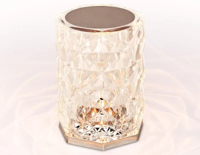 Настольная светодиодная лампа с сенсорным выключателем и встроенной аккумуляторной батареей Ambrella light DE8011