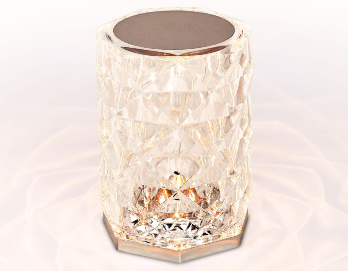 Настольная светодиодная лампа с сенсорным выключателем и встроенной аккумуляторной батареей Ambrella light DE8011