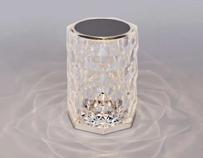 Настольная светодиодная лампа с сенсорным выключателем и встроенной аккумуляторной батареей Ambrella light DE8011