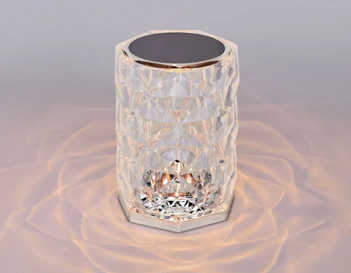 Настольная светодиодная лампа с сенсорным выключателем и встроенной аккумуляторной батареей Ambrella light DE8011