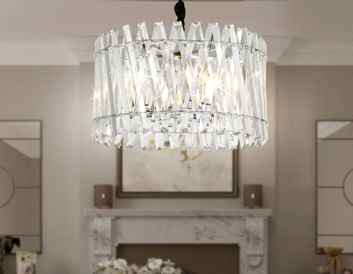 Подвесная люстра с хрусталем Ambrella light TR5062