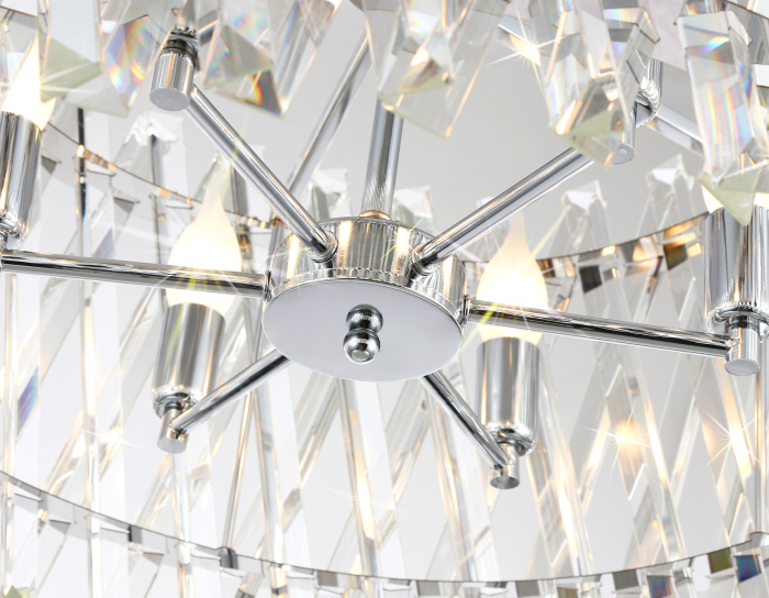 Подвесная люстра с хрусталем Ambrella light TR5062