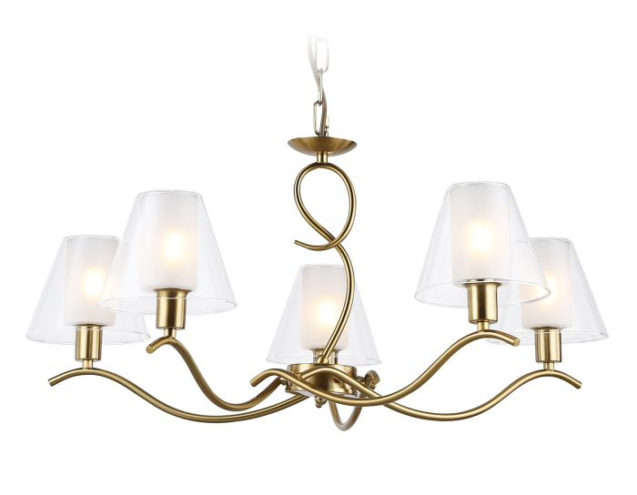 Подвесная люстра со стеклянными плафонами Ambrella light LH57091