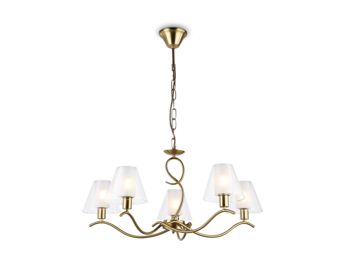 Подвесная люстра со стеклянными плафонами Ambrella light LH57091