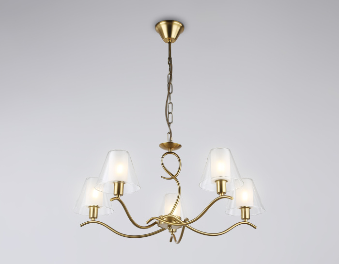 Подвесная люстра со стеклянными плафонами Ambrella light LH57091