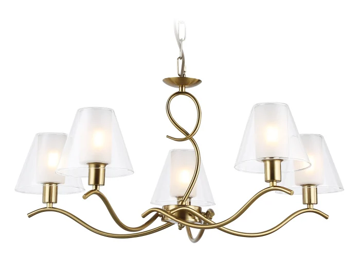 Подвесная люстра со стеклянными плафонами Ambrella light LH57091