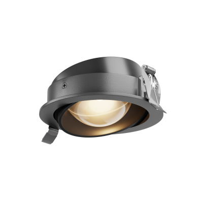 Встраиваемый светильник Maytoni Lens DL105-12W3K-B