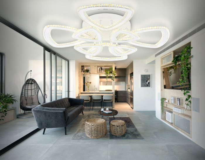 Управляемый потолочный светодиодный светильник Ambrella light FA8863