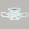 Управляемый потолочный светодиодный светильник Ambrella light FA8863