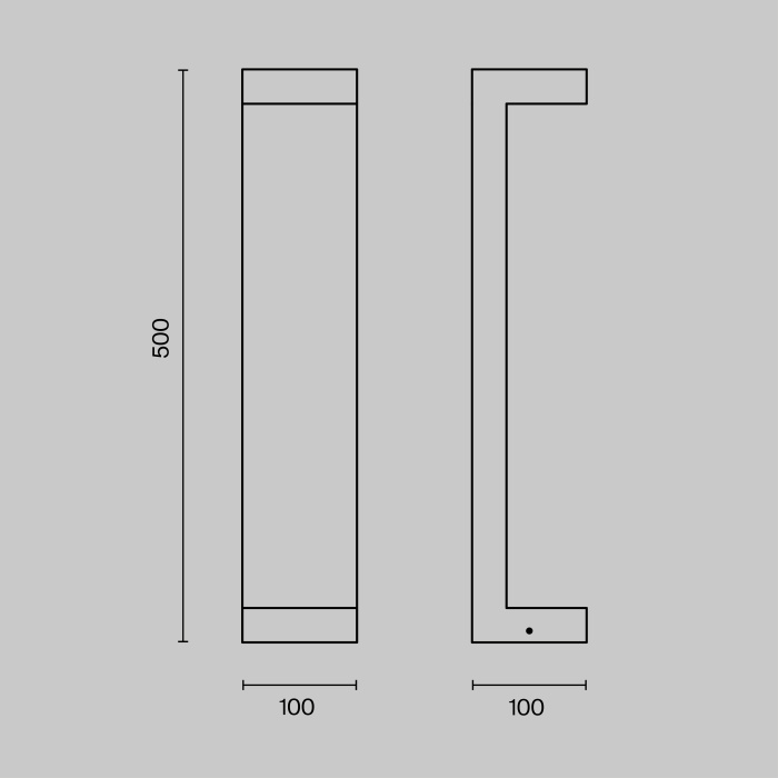 Садово-парковый светильник Maytoni Barclay street O013FL-L9B