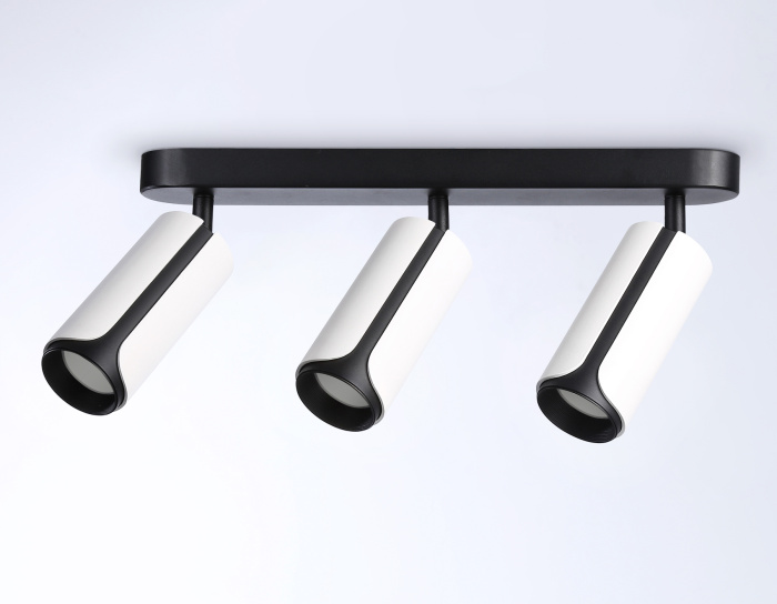 Настенно-потолочный поворотный спот со сменной лампой GU10 Ambrella light TN51603