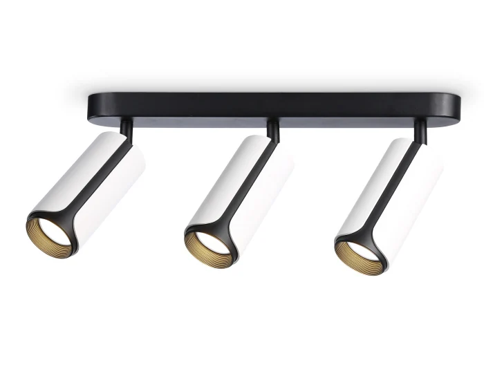 Настенно-потолочный поворотный спот со сменной лампой GU10 Ambrella light TN51603