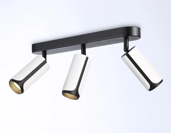 Настенно-потолочный поворотный спот со сменной лампой GU10 Ambrella light TN51603