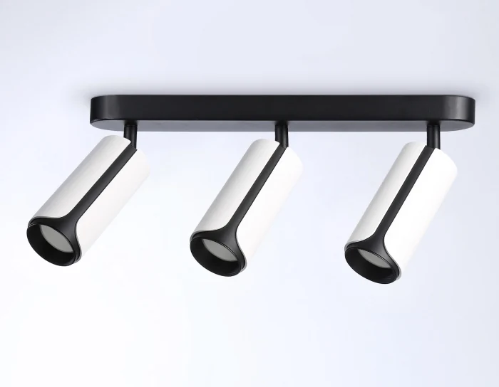 Настенно-потолочный поворотный спот со сменной лампой GU10 Ambrella light TN51603