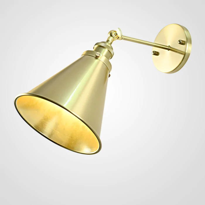 Бра Cone 20th c.Factory Filament Gold II ImperiumLoft