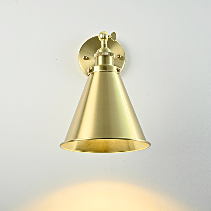 Бра Cone 20th c.Factory Filament Gold II ImperiumLoft