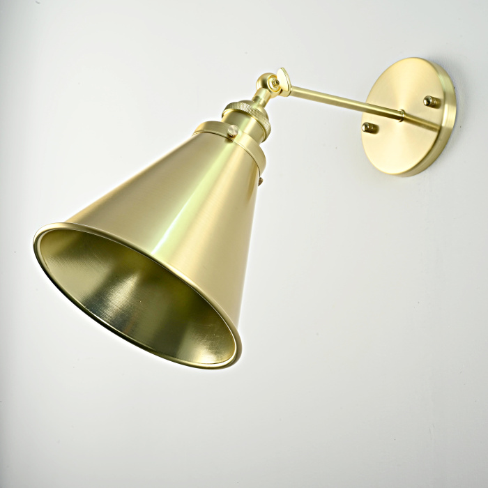 Бра Cone 20th c.Factory Filament Gold II ImperiumLoft