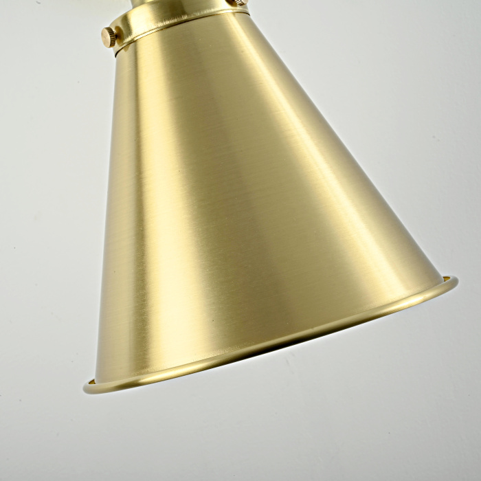 Бра Cone 20th c.Factory Filament Gold II ImperiumLoft