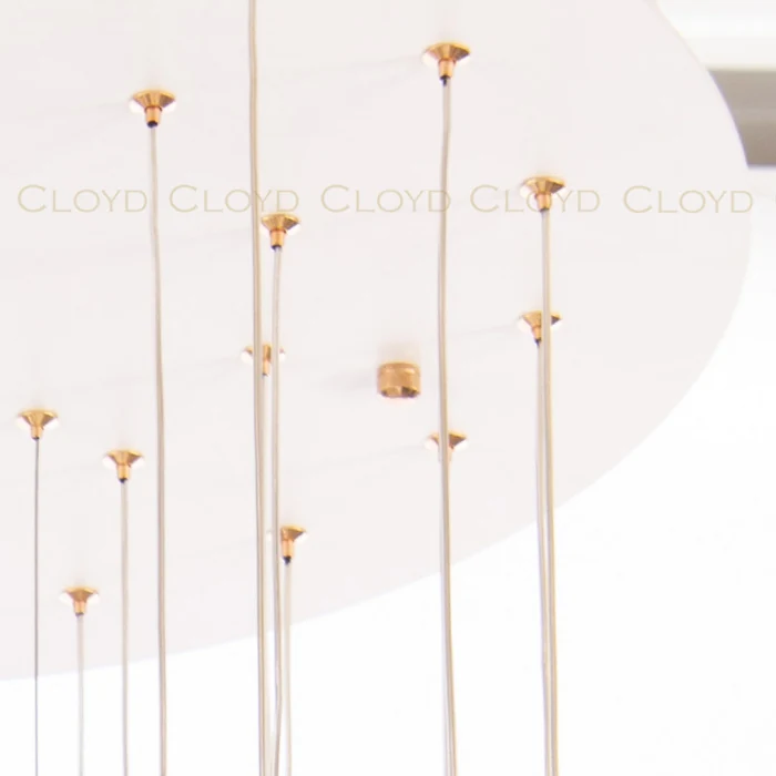 Люстра Cloyd MANGRA C19 / L100 см - керамика - белый (арт.10365)