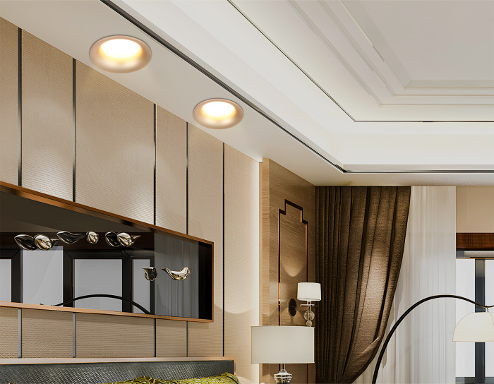 Встраиваемый точечный светильник GX53 TECHNO SPOT AMBRELLA LIGHT TN51812