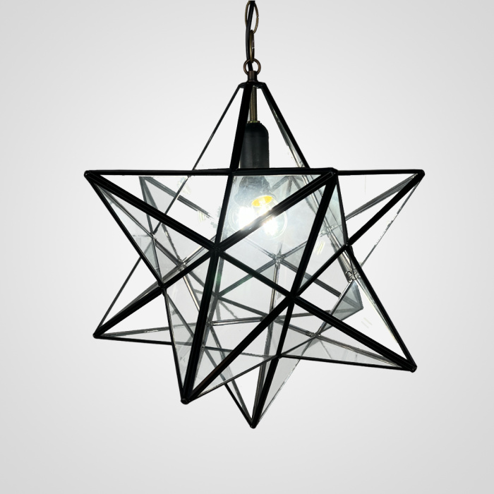 Подвесной светильник Black Star Clear Glass ImperiumLoft 101314-26