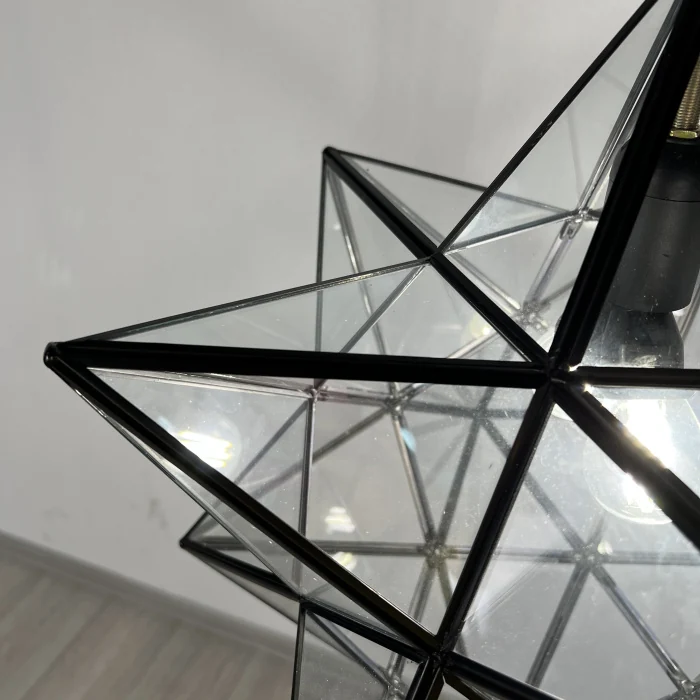 Подвесной светильник Black Star Clear Glass ImperiumLoft 101314-26