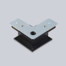 Коннектор питания угловой для шинопровода TRACK SYSTEM AMBRELLA LIGHT GL7166