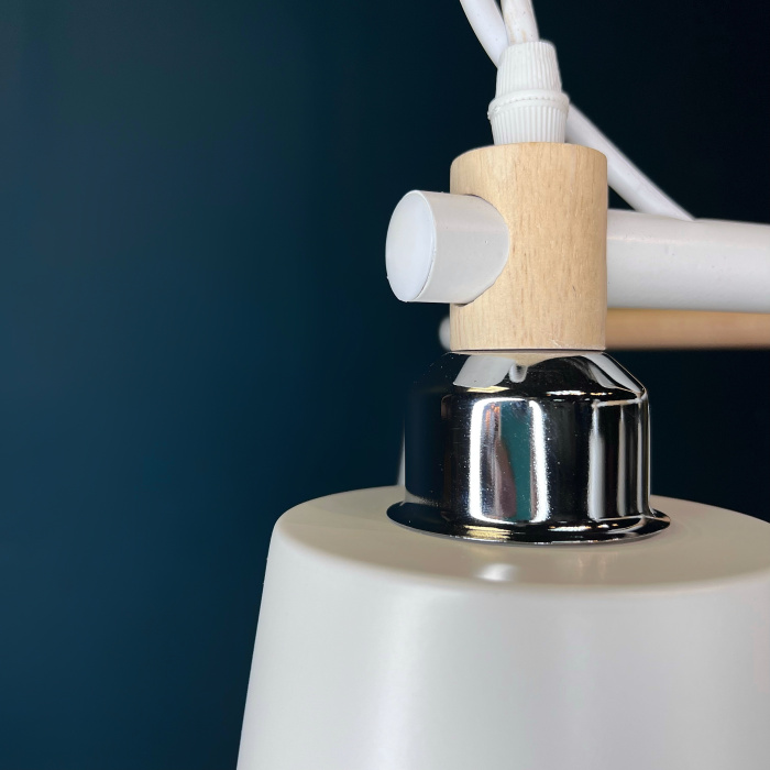 Люстра на штанге VARDA 6 lamps WH ImperiumLoft