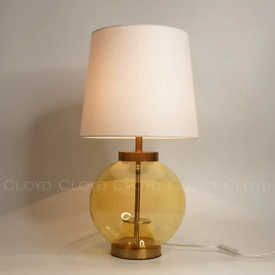 Настольная лампа Cloyd ENEIDA T1 / выс. 63 см - латунь (арт.30123)