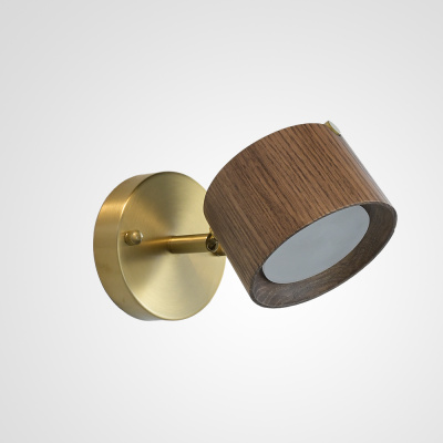 Настенный светильник BERNY B Dark brown ImperiumLoft