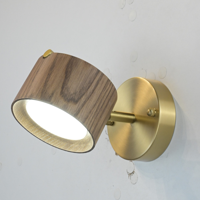 Настенный светильник BERNY B Dark brown ImperiumLoft