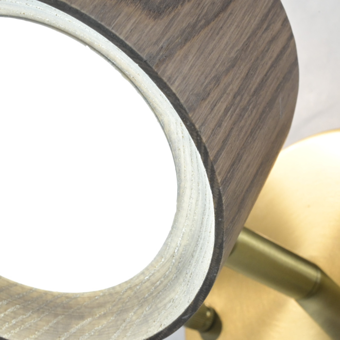 Настенный светильник BERNY B Dark brown ImperiumLoft