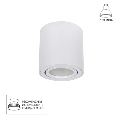 Точечный накладной светильник Arte Lamp BEID A1513PL-1WH