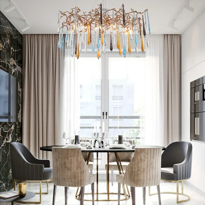 Подвесная люстра SPRUCE овал 160 ImperiumLoft