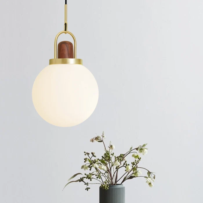 Подвесной светильник Arc Globe Полусфера D25 ImperiumLoft