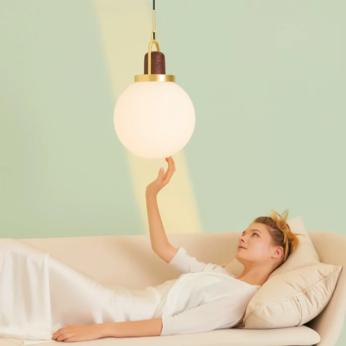 Подвесной светильник Arc Globe Полусфера D25 ImperiumLoft