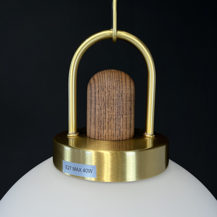 Подвесной светильник Arc Globe Полусфера D25 ImperiumLoft