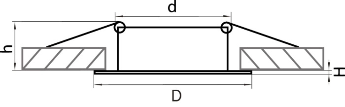 Встраиваемый светильник LEGA HI ADJ LIGHTSTAR 11024