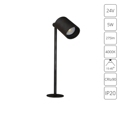 Встраиваемый светильник Arte Lamp PRESTO A6195LT-1BK