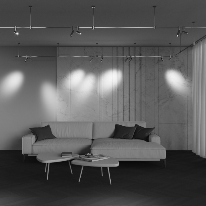 Трековый светильник Maytoni Focus LED TR144-1-5W3K-W-BS