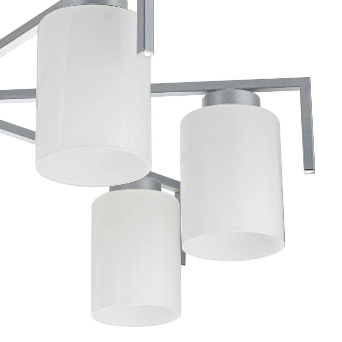 Потолочная люстра на штанге STYLE ESCADA 1142/7P Silver