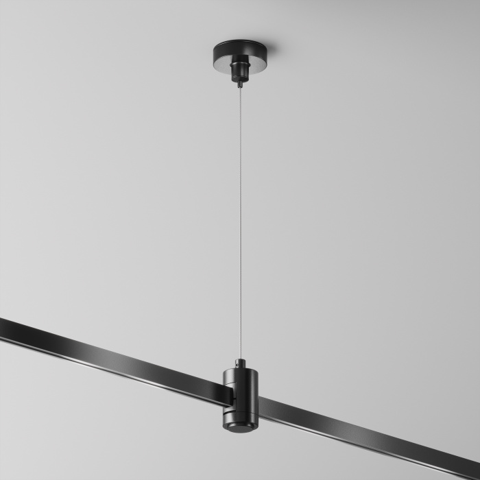 Подвес тросовый Hang одинарный Flarity черный Maytoni TRA157SW-S1-B