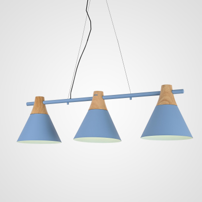 Реечный подвесной светильник NEXT Blue ImperiumLoft