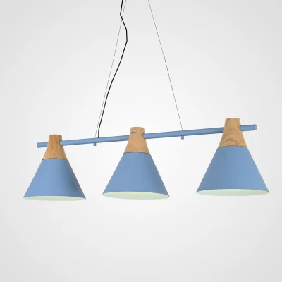 Реечный подвесной светильник NEXT Blue ImperiumLoft