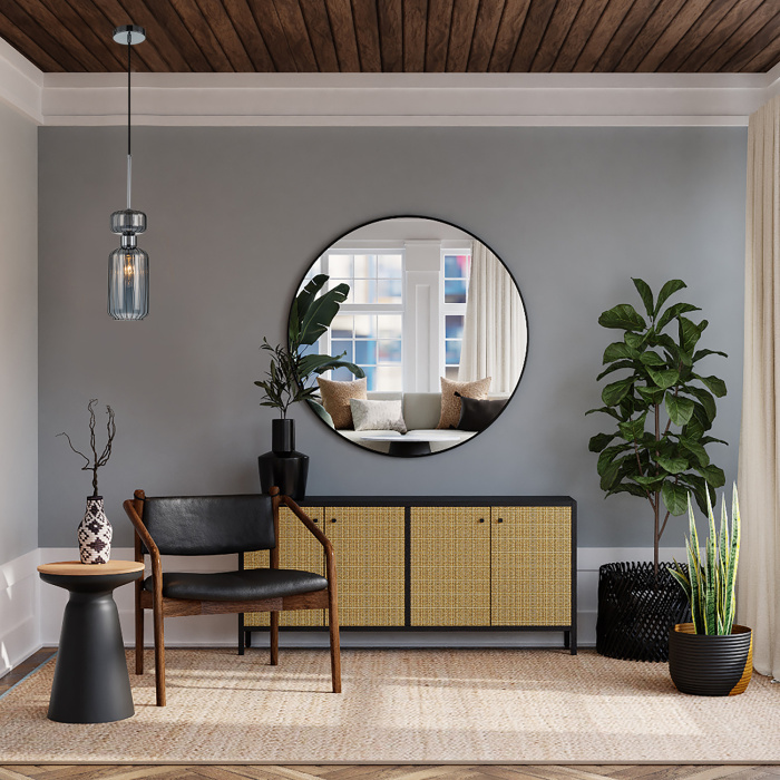 Подвесной светильник GLOSS ESCADA 1141/1S Chrome/Smoke