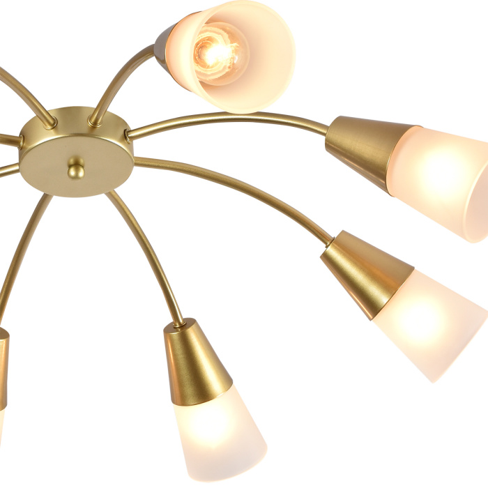 Потолочный светильник AQUILEGIA ESCADA 1100/8P Gold